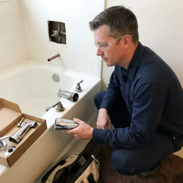 Bathtub Faucet Replacement service for Burlington, VT homeowners