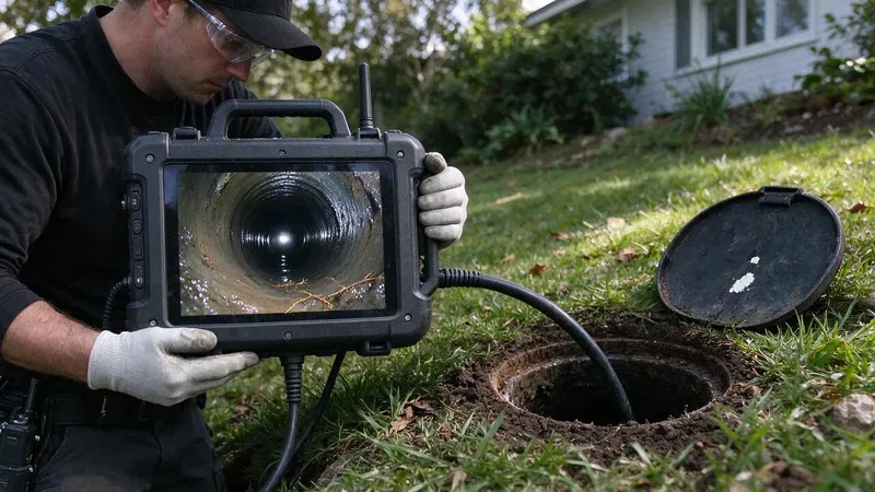 Why a Sewer Camera Inspection Belongs on Every Vermont Home Inspection