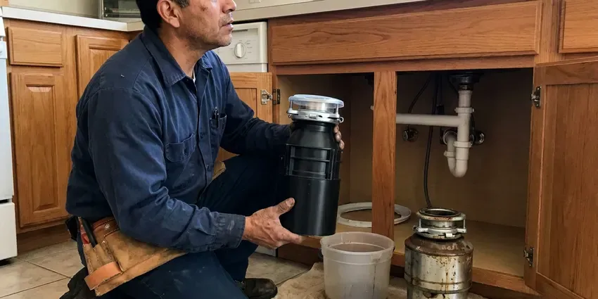 Garbage Disposal Replacement in Burlington