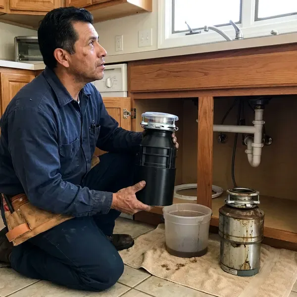 Professional garbage disposal replacement, Burlington, VT