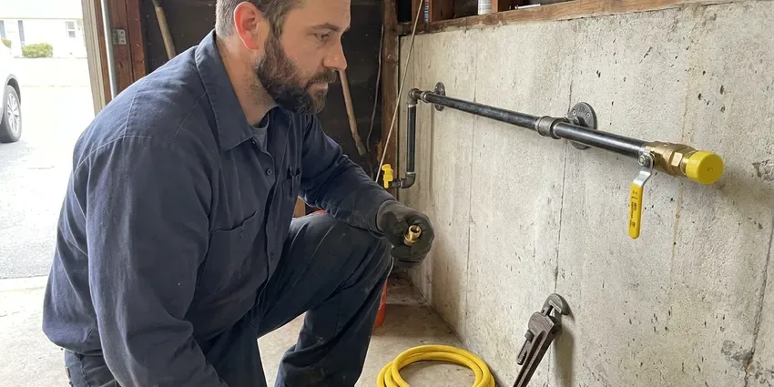 Gas Line Installation in Burlington