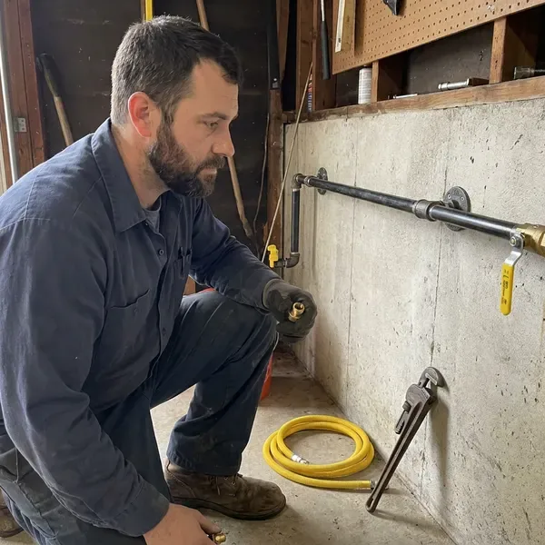 Gas Line Installation in Burlington, VT