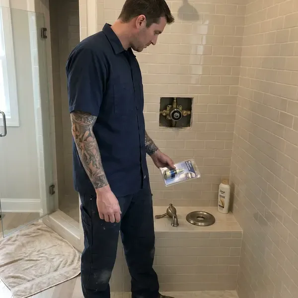 Local shower repair by CKV Plumbing, Essex Junction, VT