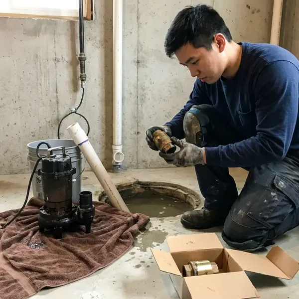 Sump Pump Replacement in Montpelier, VT