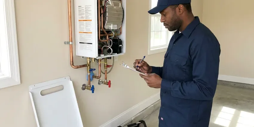 Tankless Water Heater Repair in Burlington