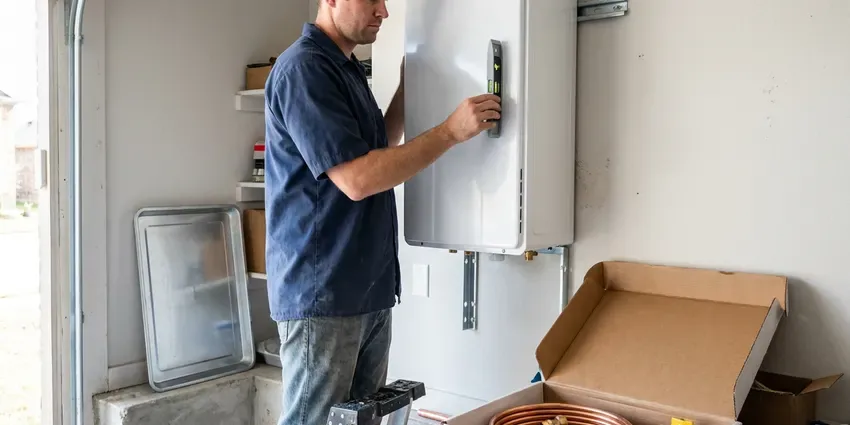 Tankless Water Heater Replacement in Burlington