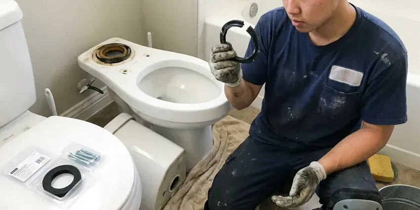 Toilet Bowl Replacement in Burlington