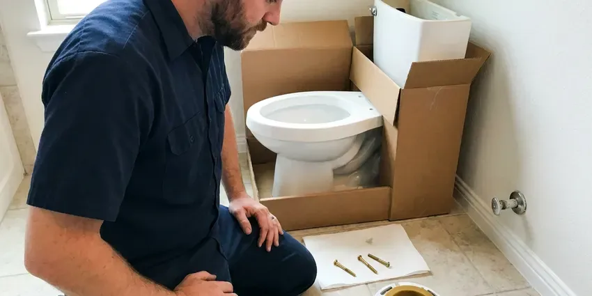 Toilet Installation in Burlington